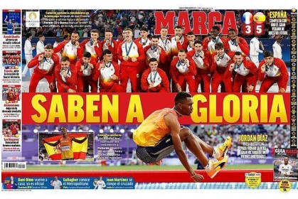 九游娱乐APP-西媒盛赞西班牙国奥夺金：圣费尔明和伟大的德尼亚